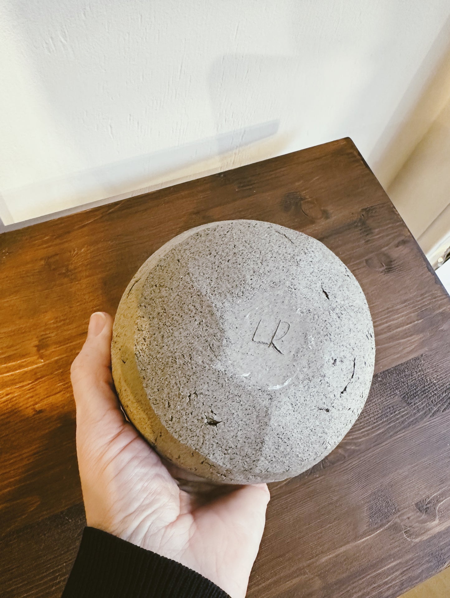 Lava Ceramic Chawan: Matcha Tea Bowl