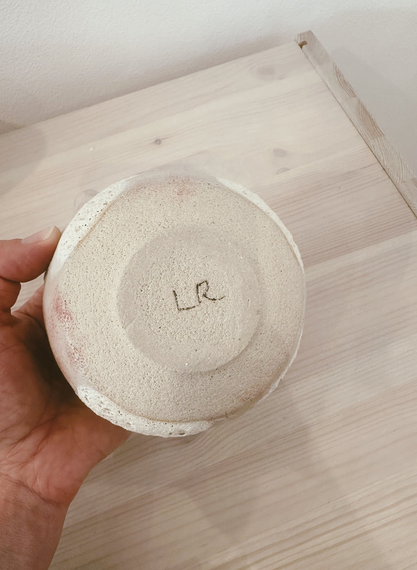 Soft Rose Magma Pouring Chawan