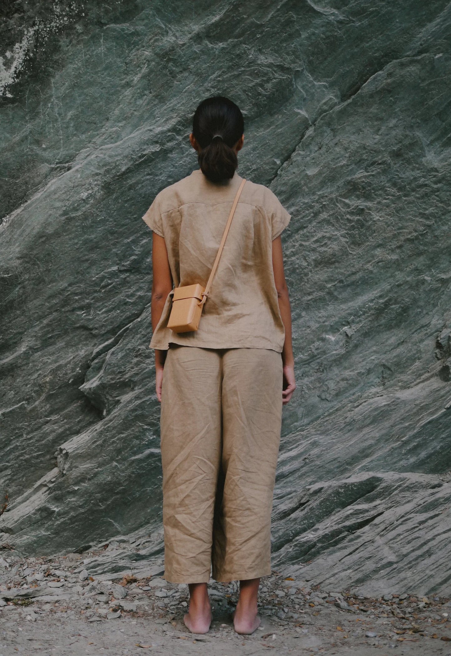 KAMAROAN - Woven Camera Pouch - Natural