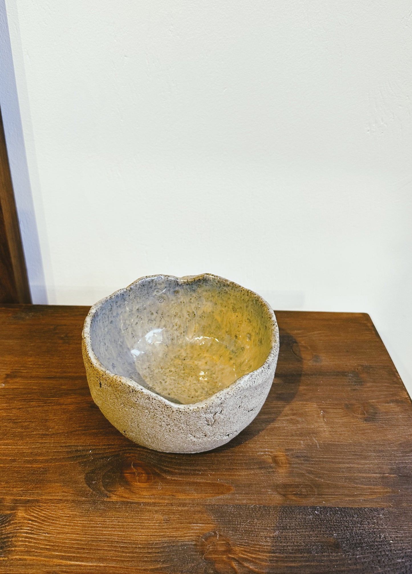 Lava Ceramic Chawan: Matcha Tea Bowl