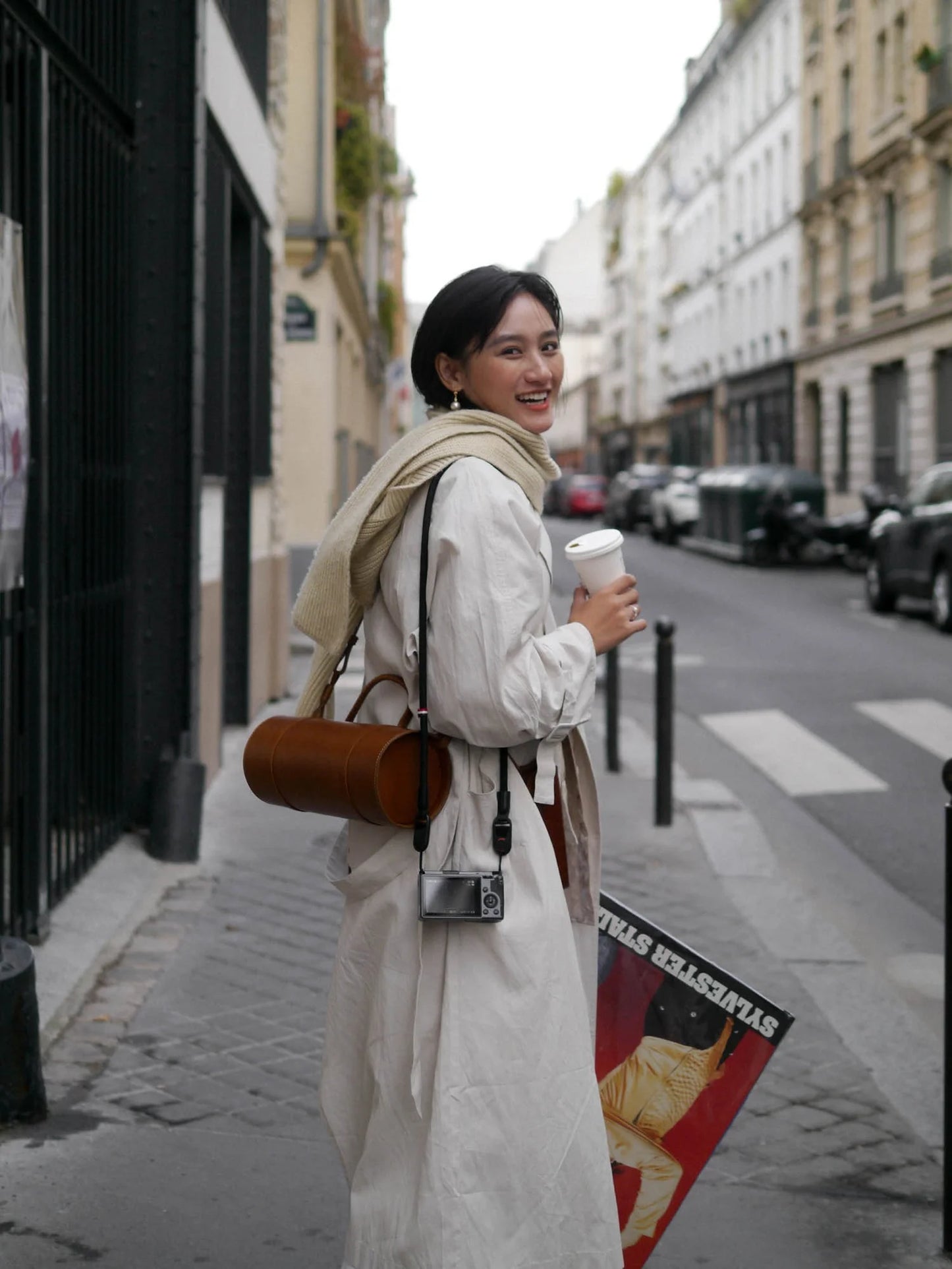 KAMAROAN - Bamboo Bag Chestnut