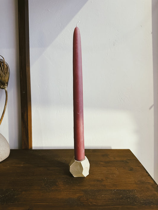 Kurinuki - candleholder - small raw2