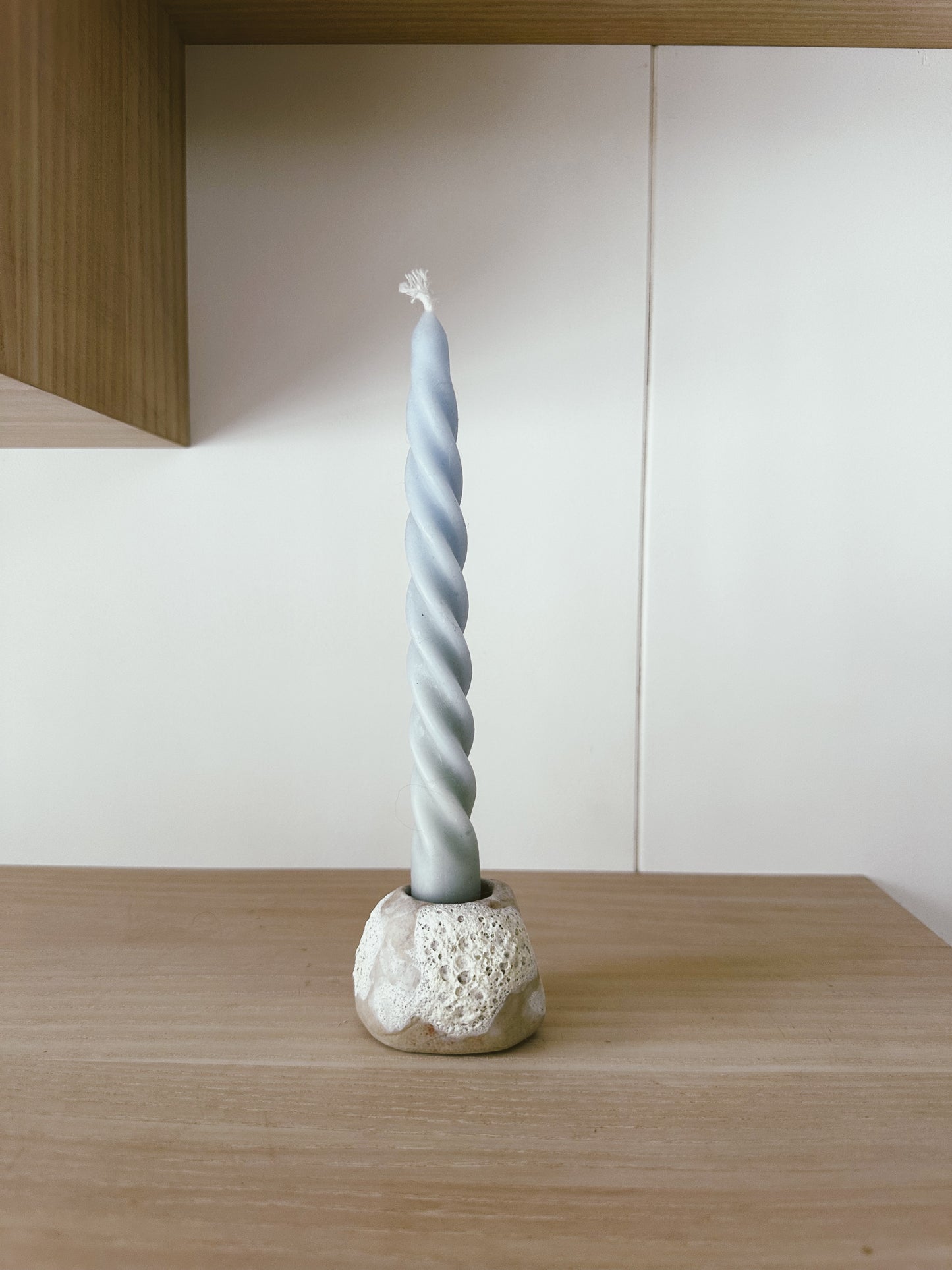 Kurinuki Candle Holder - large ||