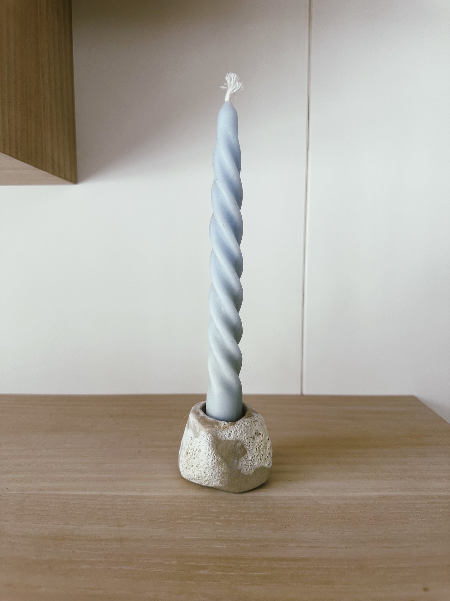 Kurinuki Candle Holder - large ||