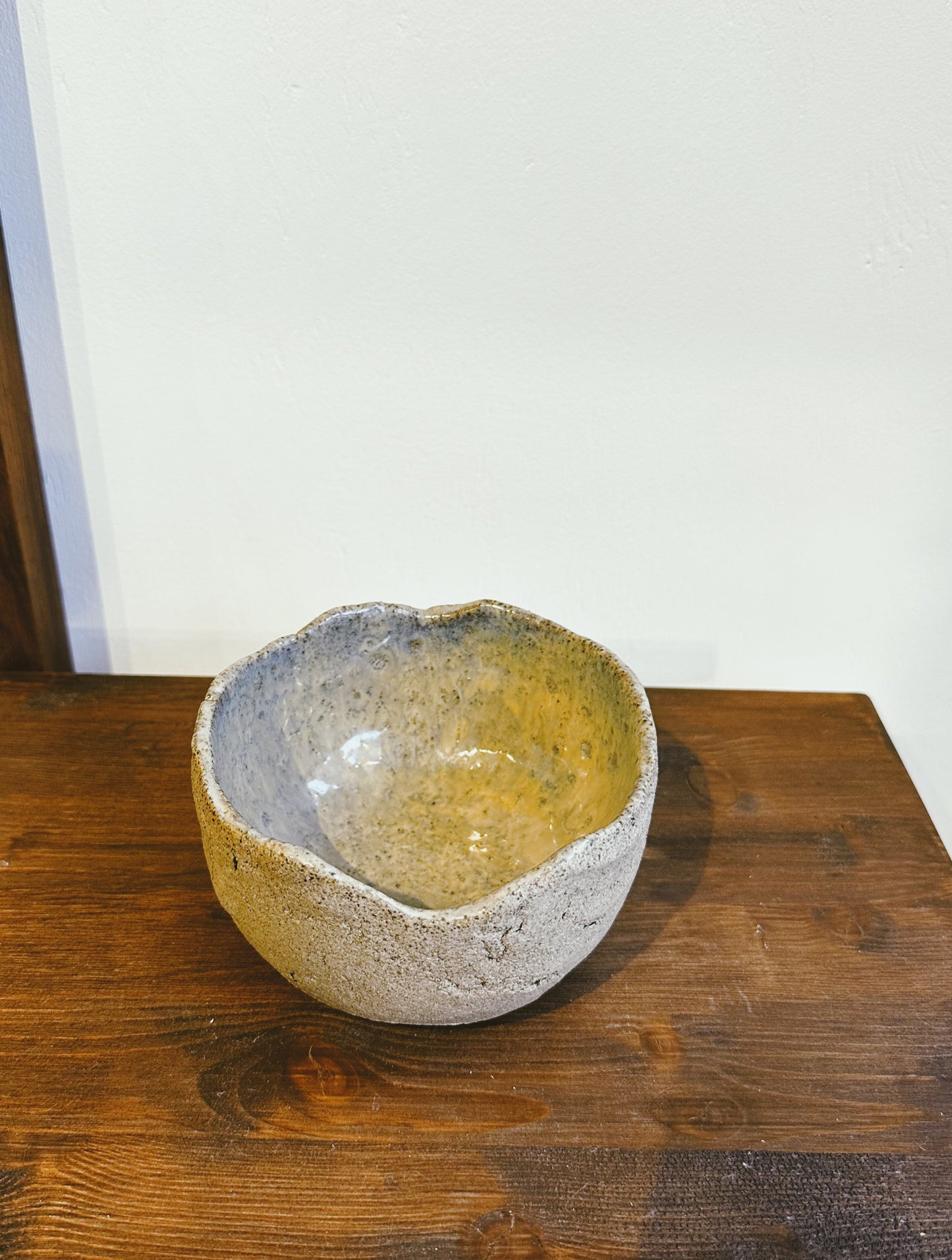 Lava Ceramic Chawan: Matcha Tea Bowl