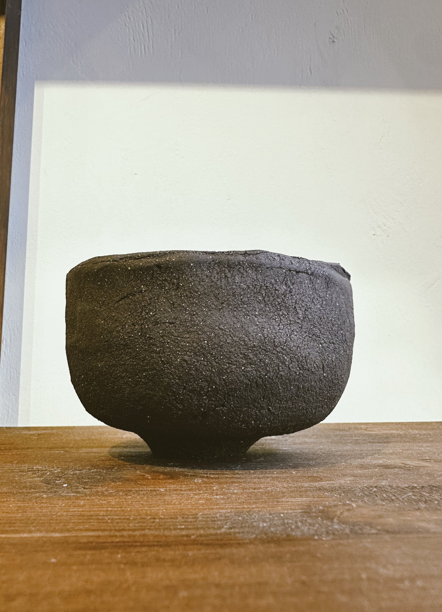 Lava Ceramic Chawan: Matcha cup