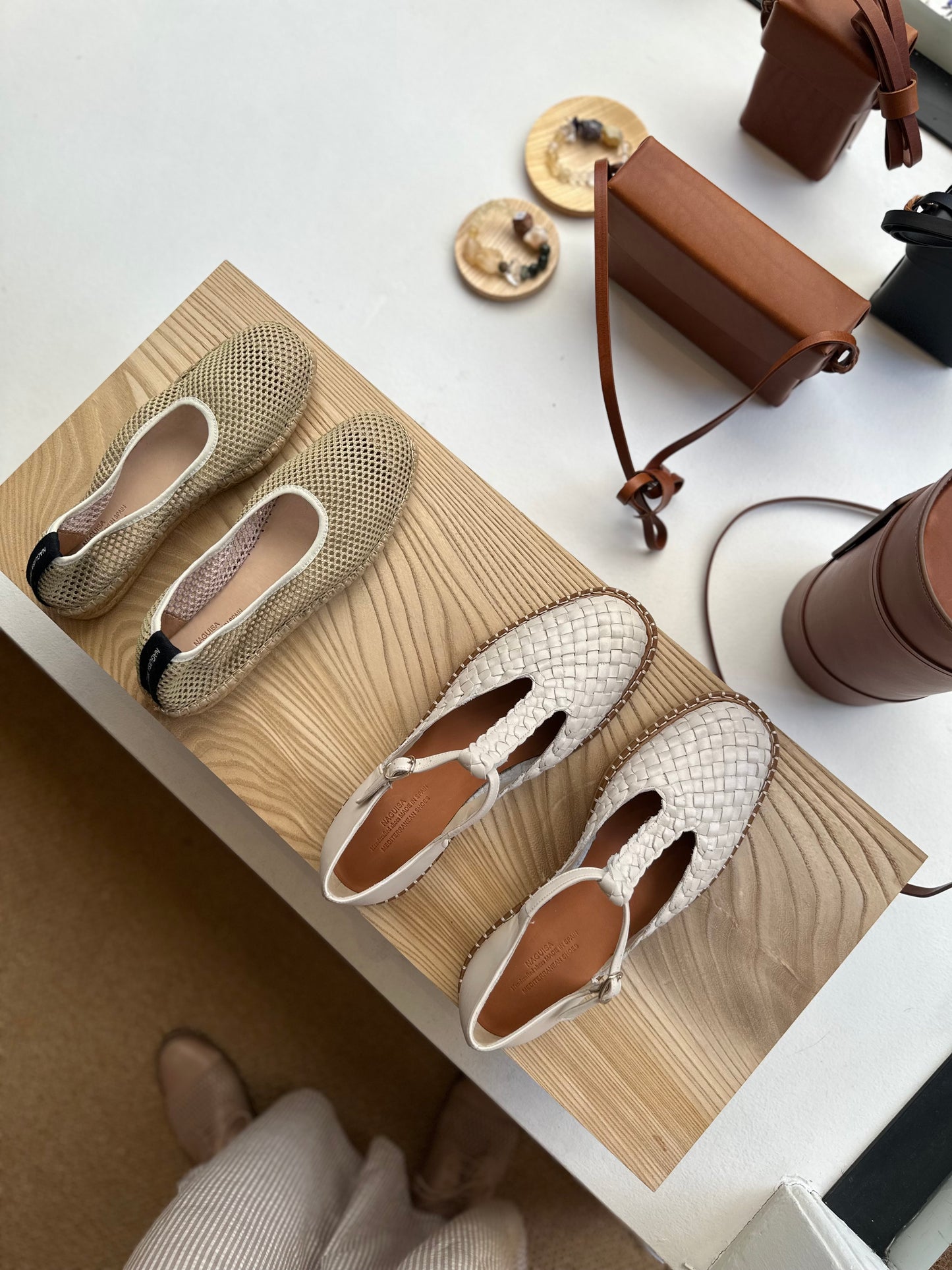 NAGUISA - ALLIUM OLIVE WOVEN
