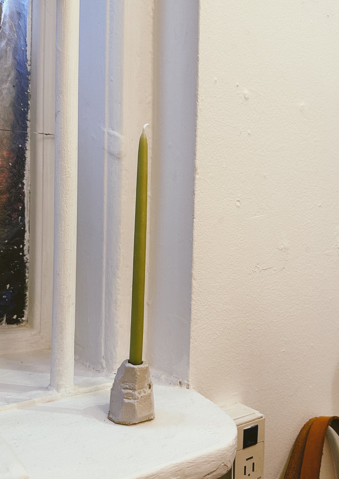 Kurinuki candleholder/ vase