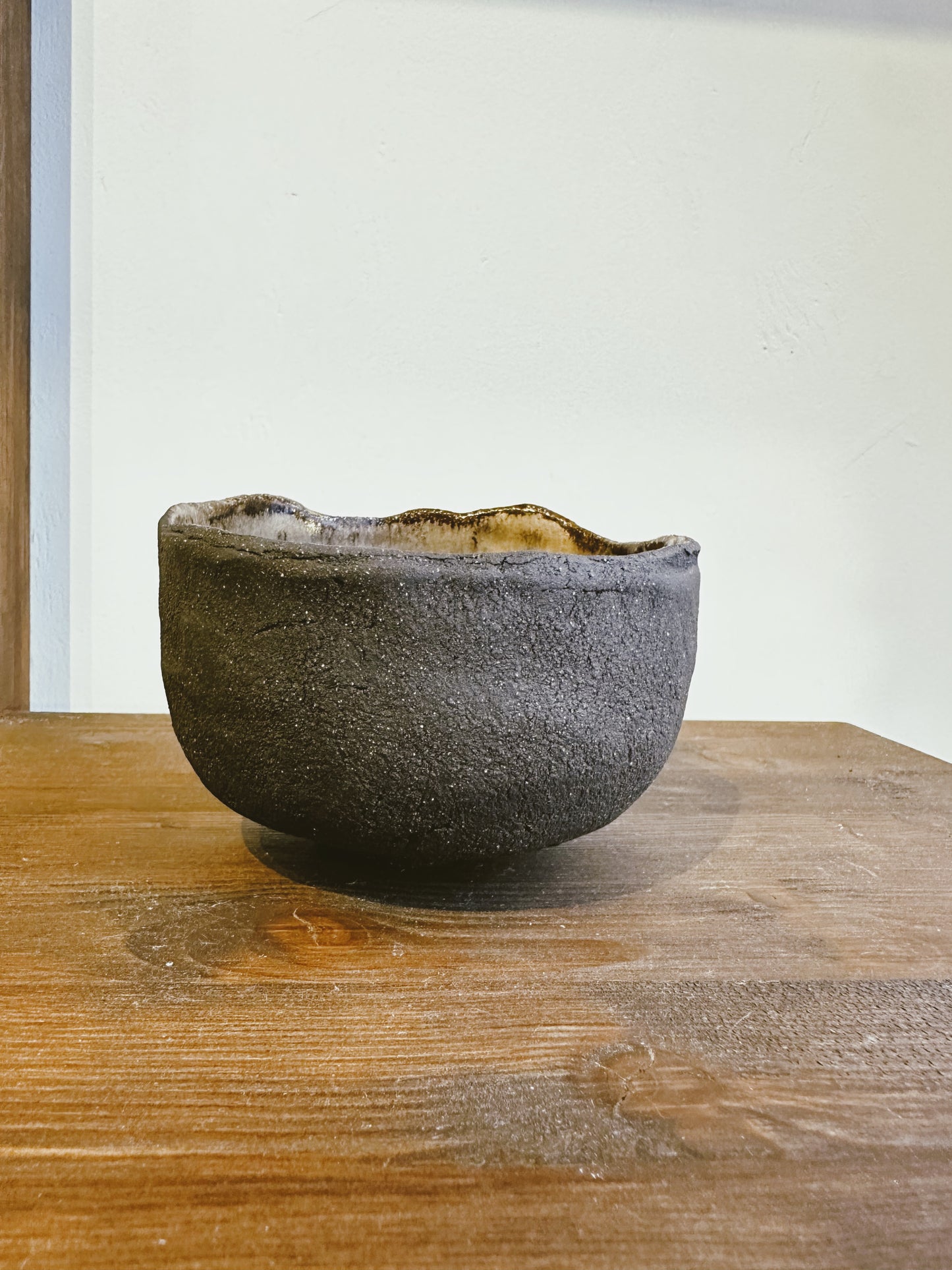 Lava Ceramic Chawan: Matcha cup
