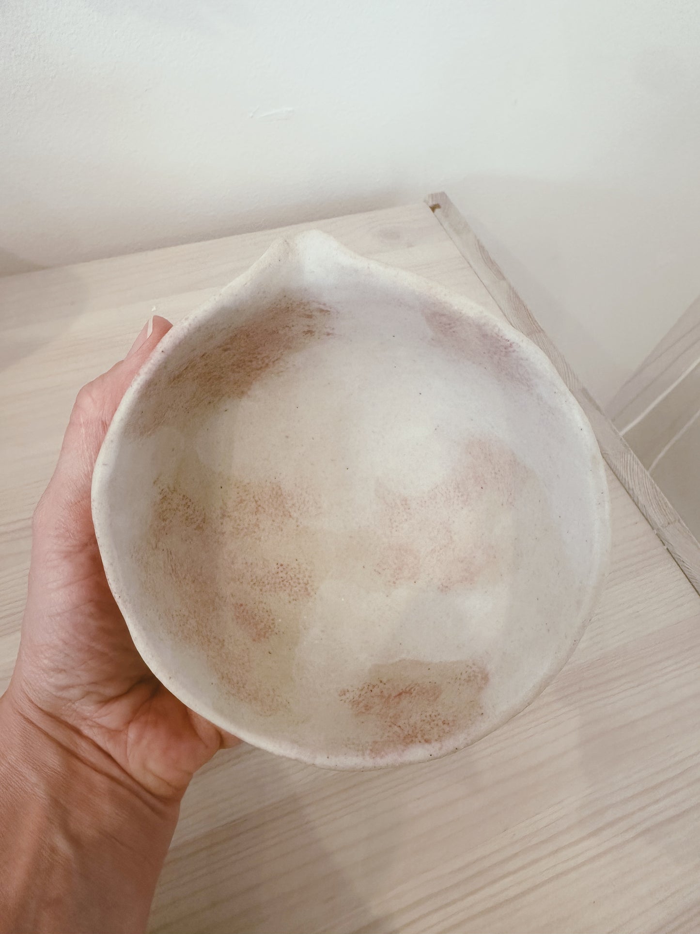 Soft Rose Magma Pouring Chawan