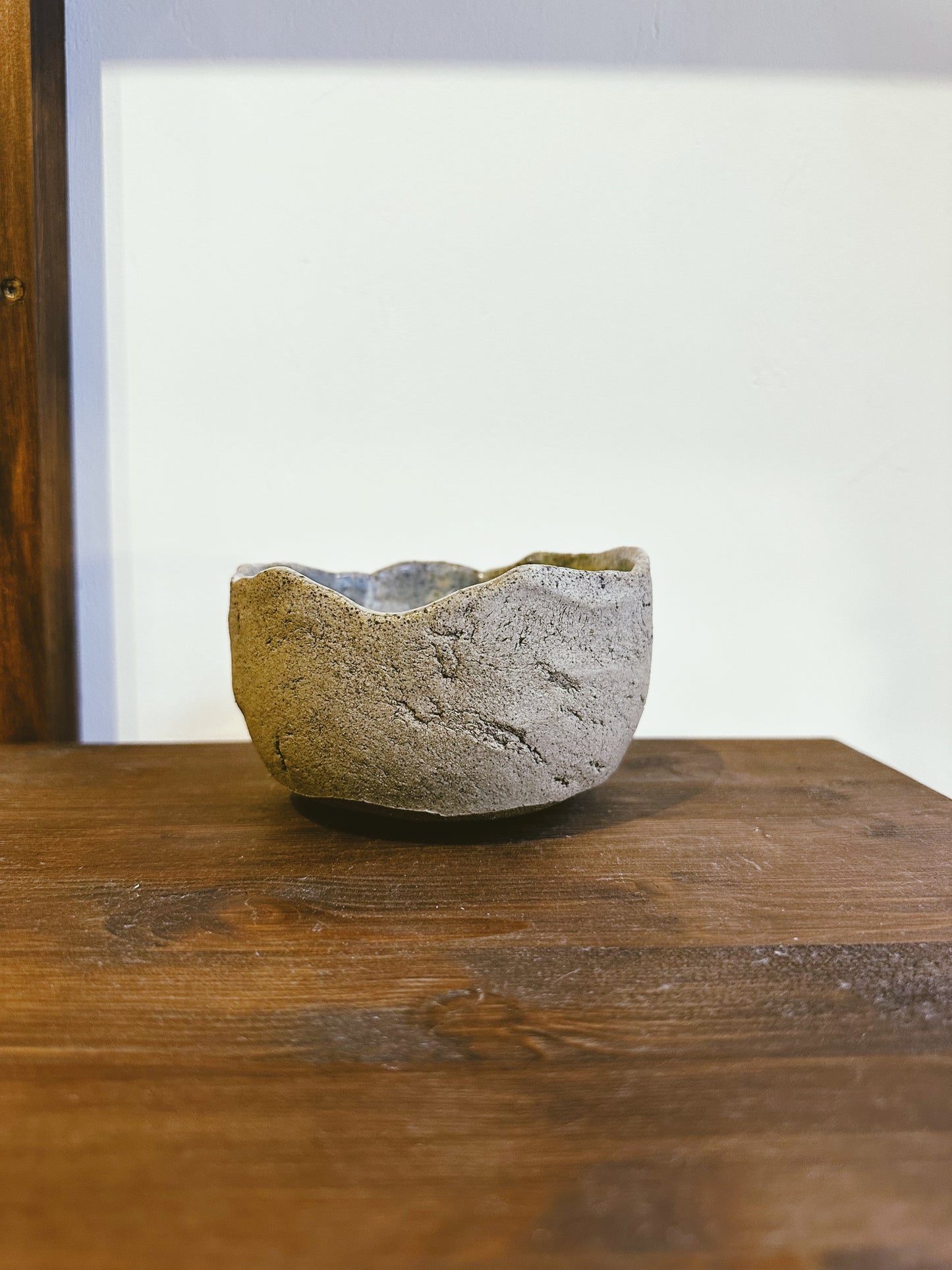 Lava Ceramic Chawan: Matcha Tea Bowl