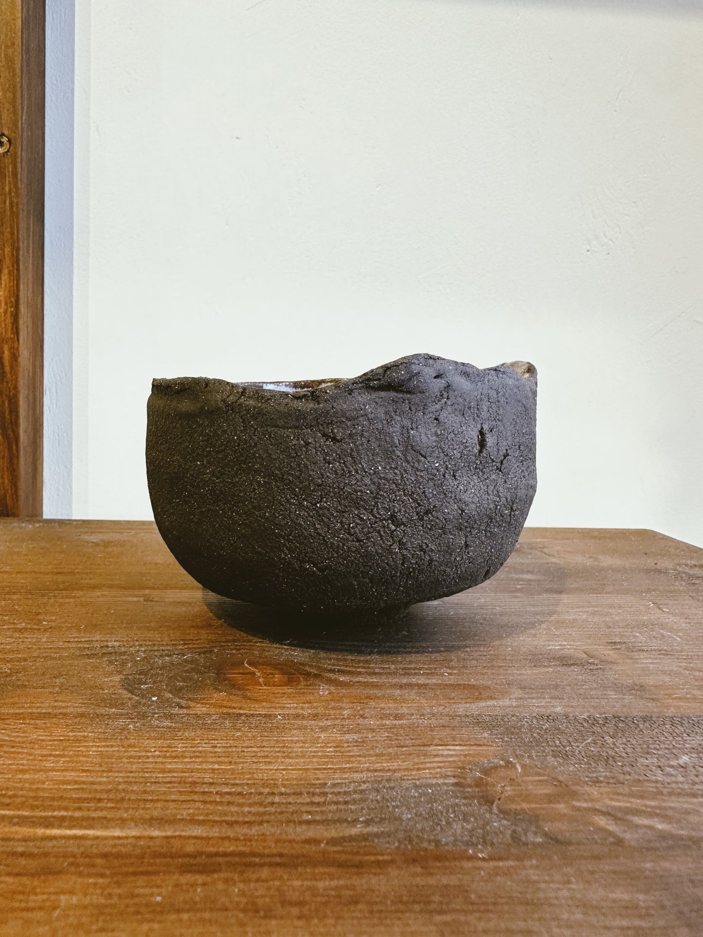 Lava Ceramic Chawan: Matcha cup