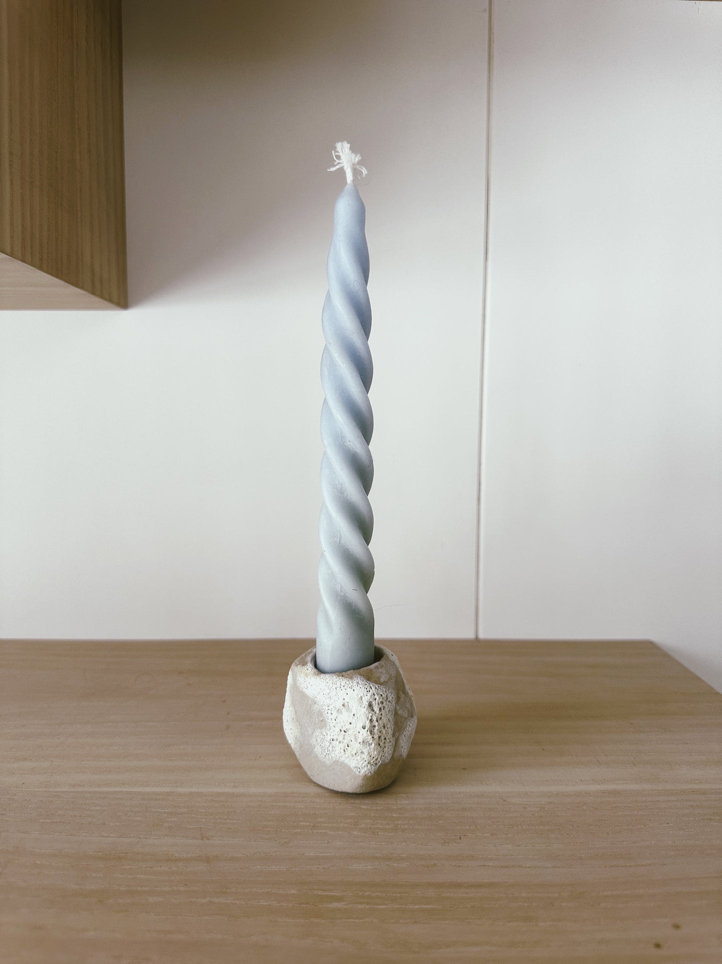 Kurinuki Candle Holder - large ||