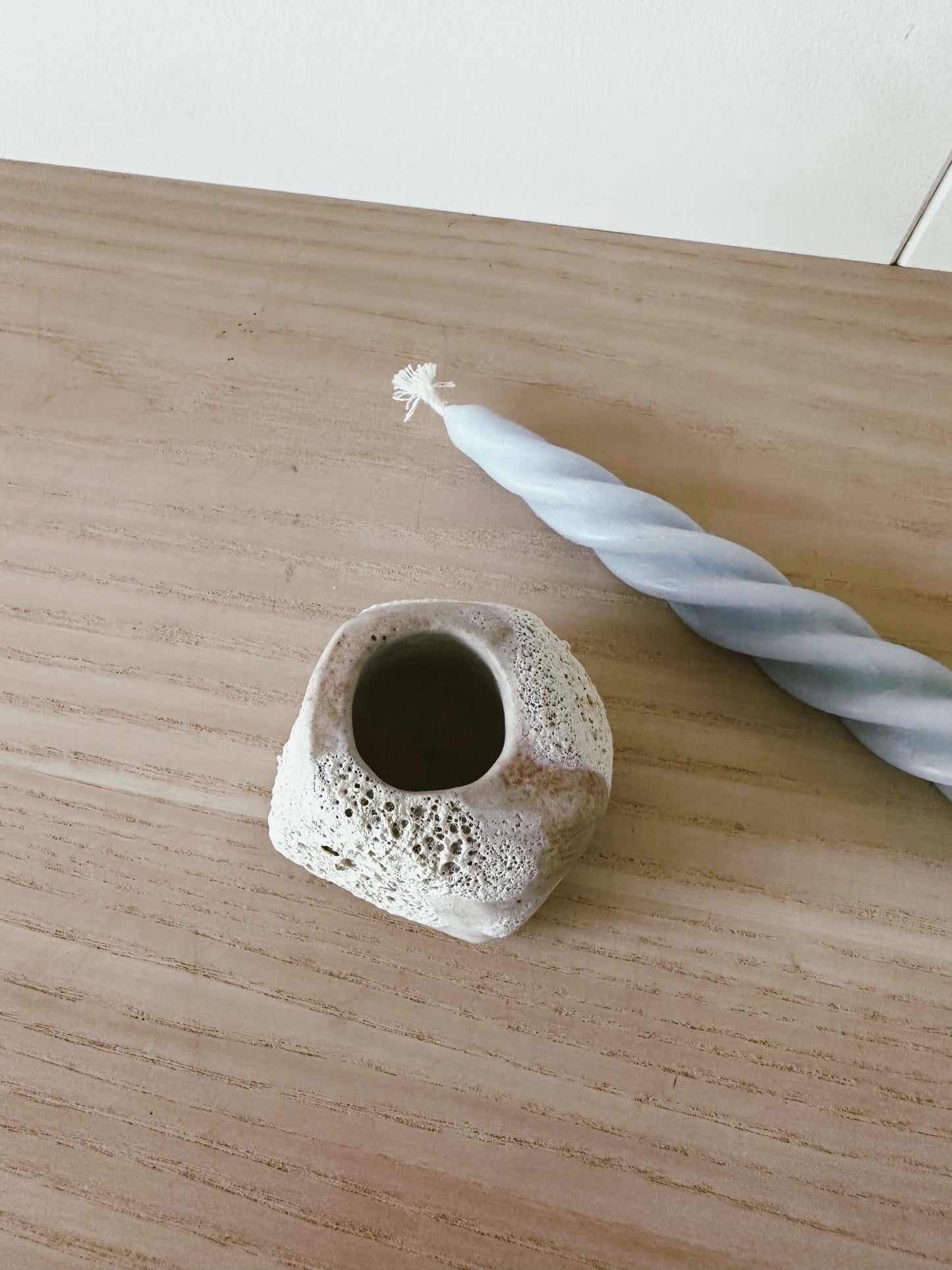 Kurinuki Candle Holder - large |||
