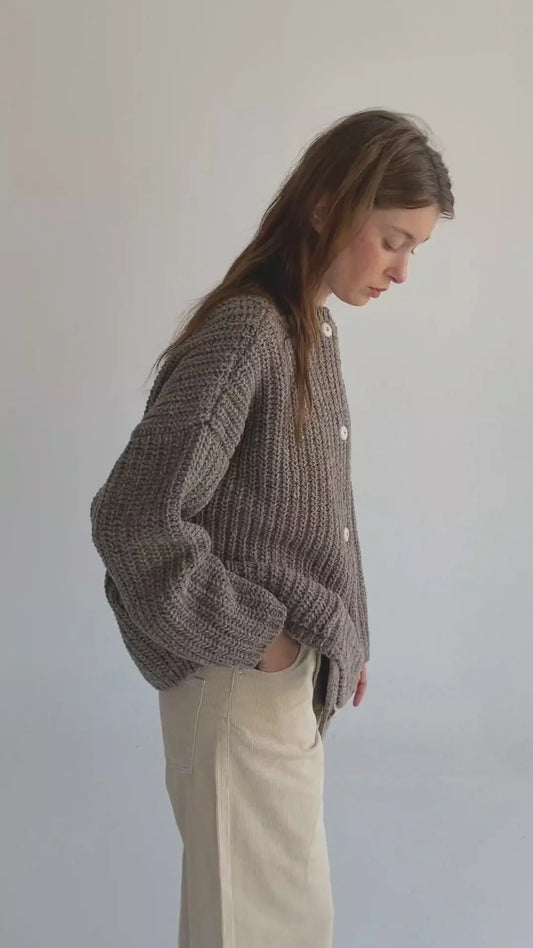 Rula cardigan - Light Grey