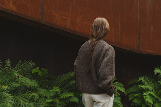 Mapoula sweater - Brown Melange