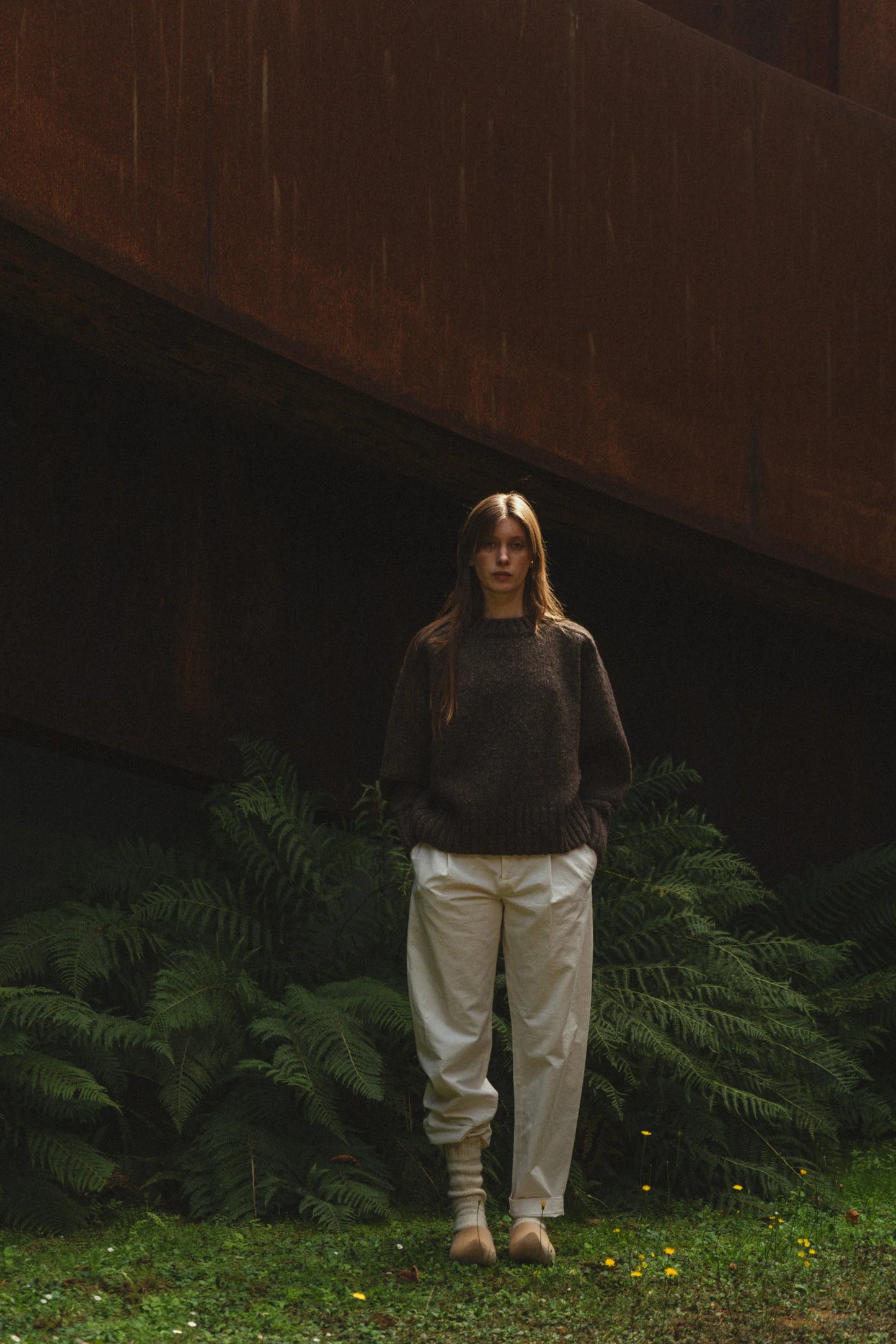 Mapoula sweater - Brown Melange