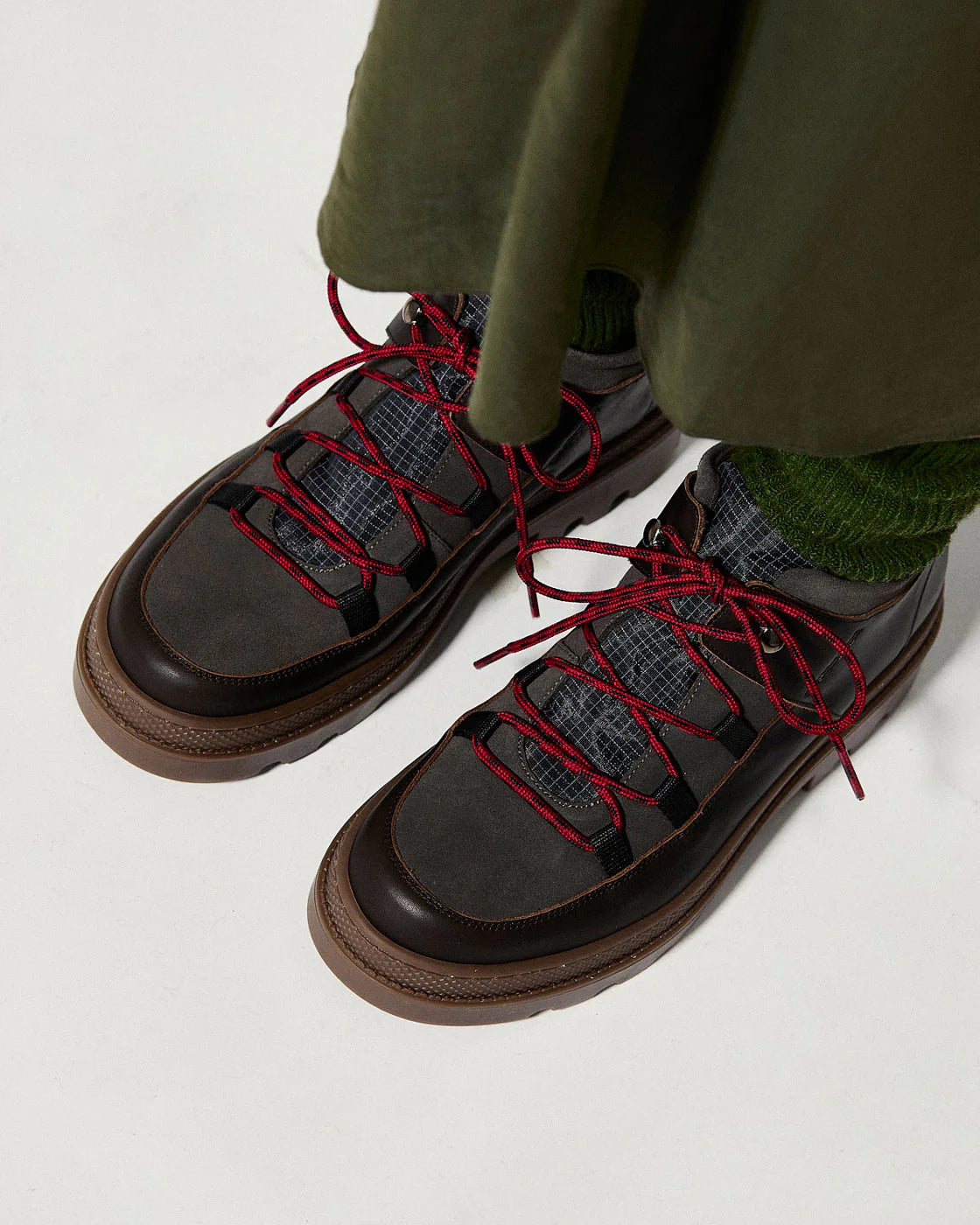 ABRA DARK BROWN CHECKS