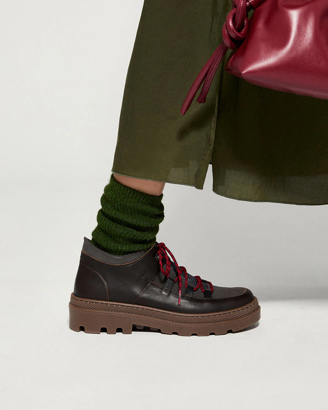 ABRA DARK BROWN CHECKS