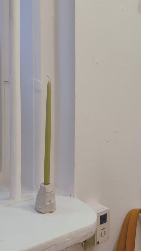 Kurinuki candleholder/ vase